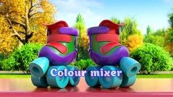 خرگوش های درخشان (میکسر رنگ)